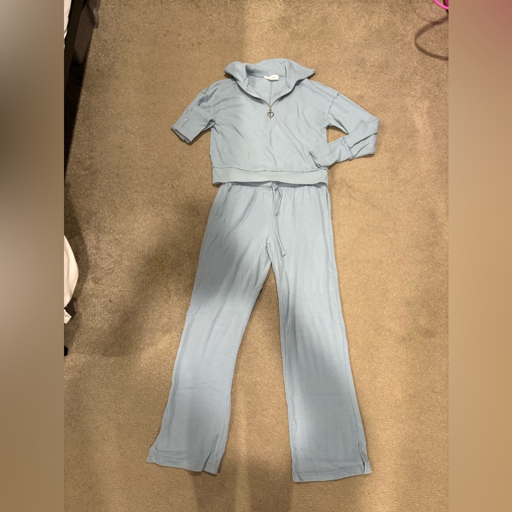 Hippie Rose Blue Jumpsuit with Relaxed Silhouette